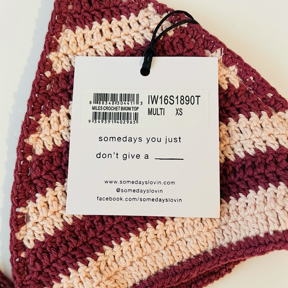 MILES CROCHET BIKINI TOP - Picture 7 of 11